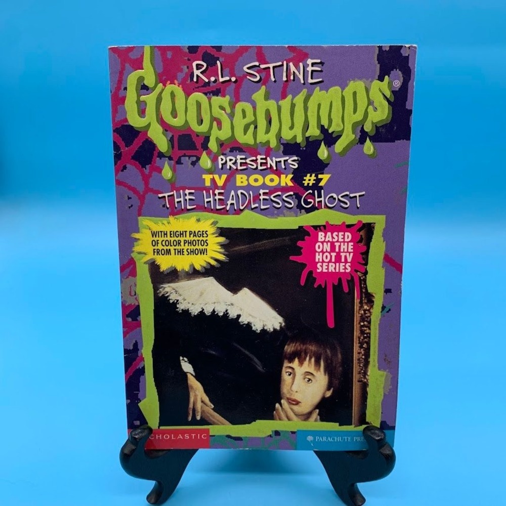 Goosebumps TV Book #7 The Headless Ghost RL Stine Scholastic Paperback 1st Print